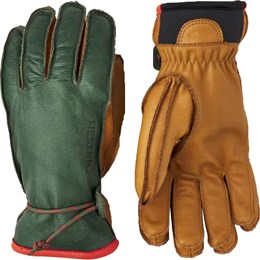 Hestra Wakayama 5-Finger Unisex 10 Brun/Grøn Handsker & luffer
