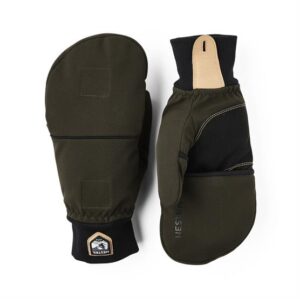 Hestra Windbreaker Pull Over Mitt, Dark Forest