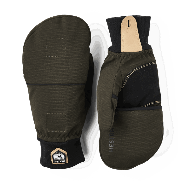 Hestra Windbreaker Pull Over Mitt Forest Str 6