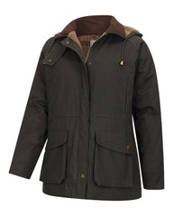 Hoggs of Fife - Kelso Waterproof Ladies Wax Jacket
