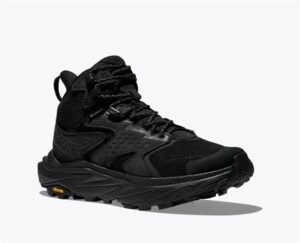 Hoka Womens Anacapa 2 Mid GTX, Black / Black