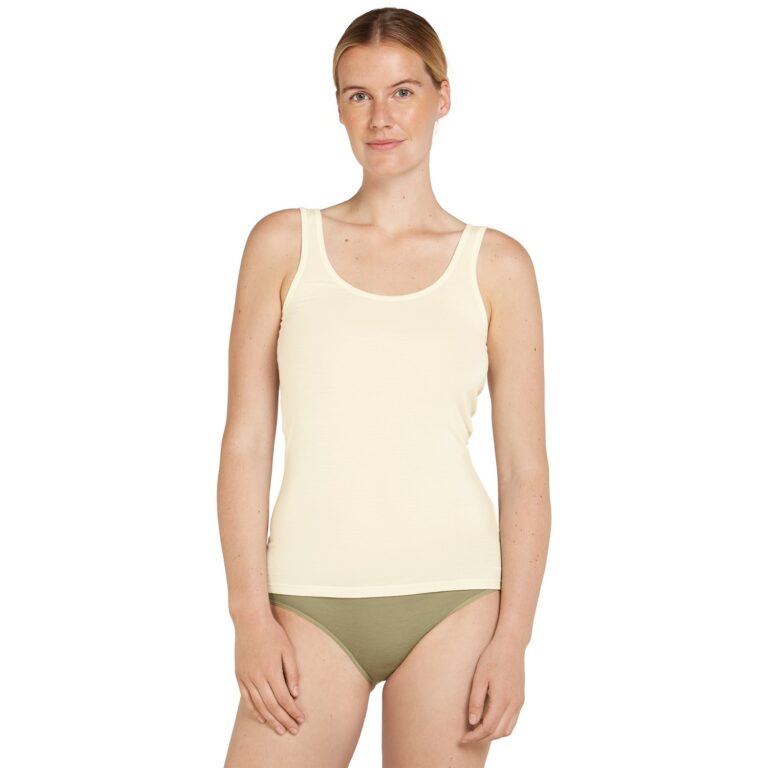 Icebreaker Merino 150 Siren Tank Dame S Hvid Undertrøjer