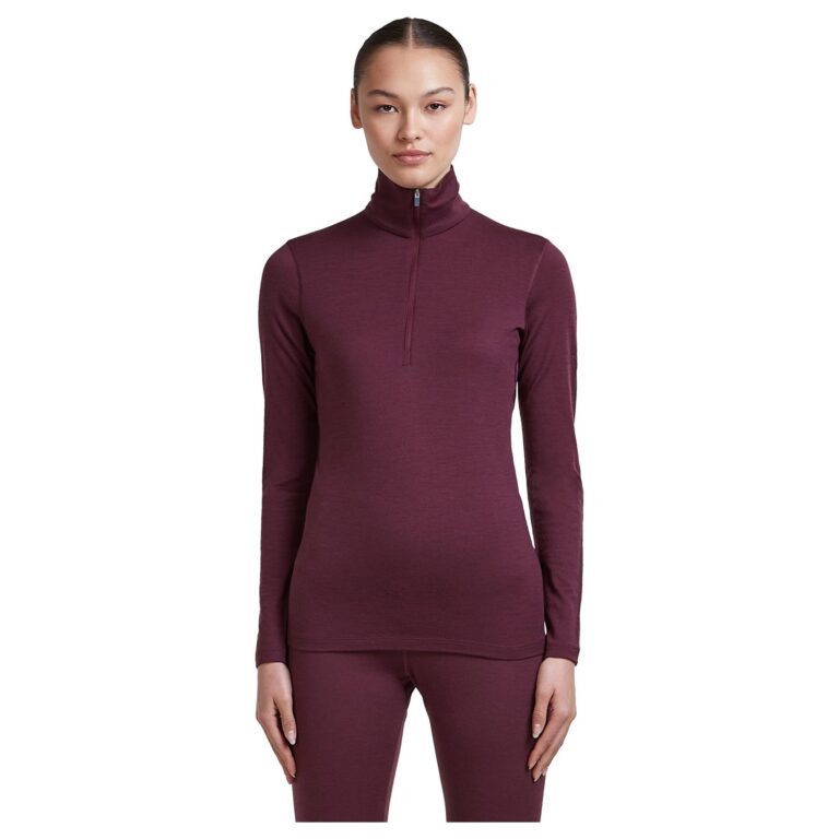 Icebreaker Merino 200 Oasis LS Half Zip Dame S Lilla Undertrøjer