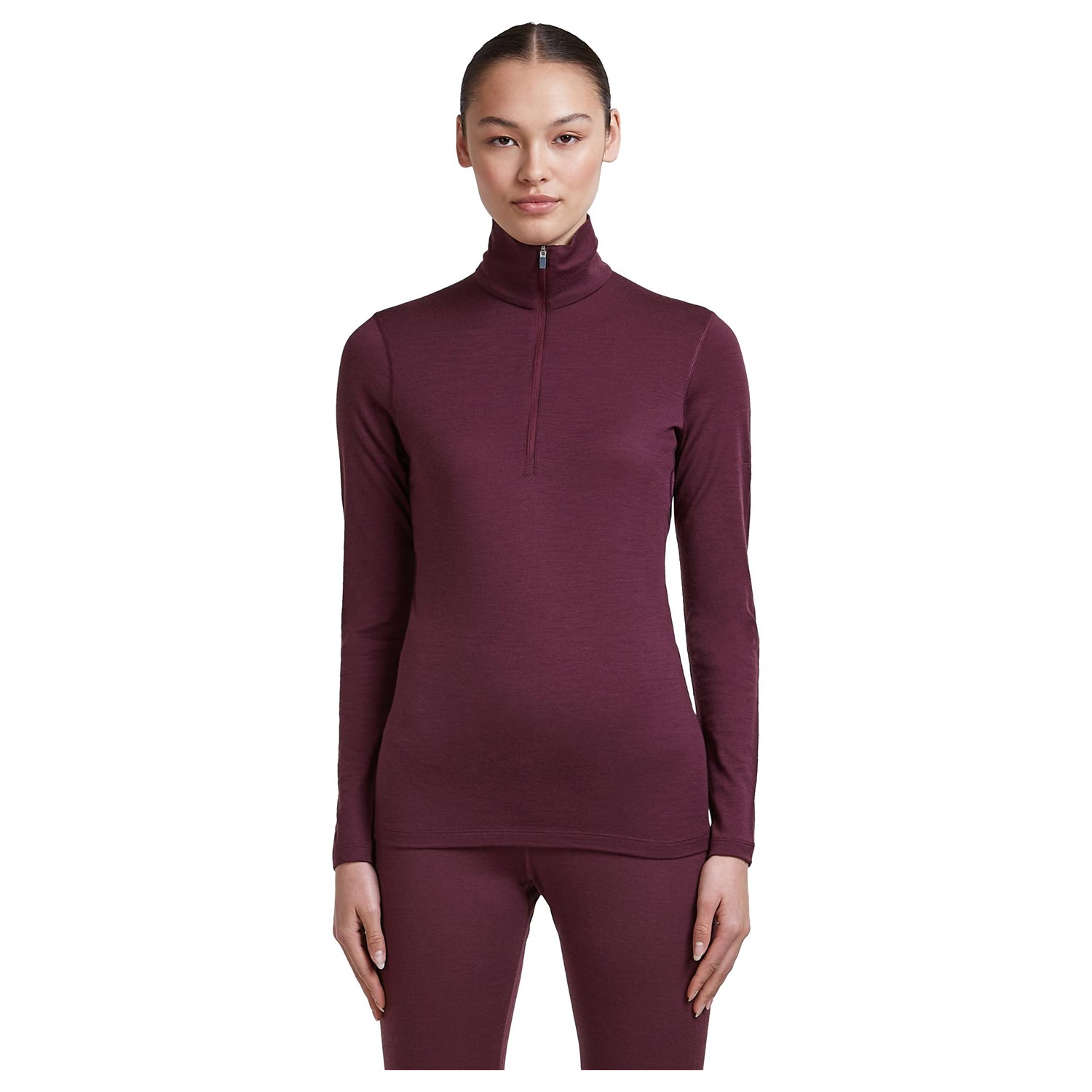 Icebreaker Merino 200 Oasis LS Half Zip Dame S Lilla Undertrøjer