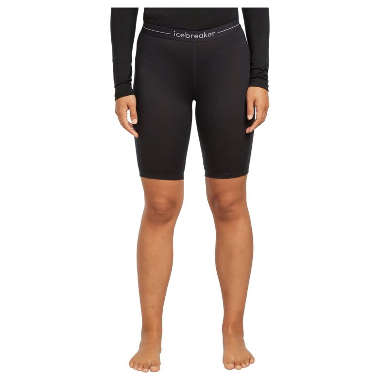 Icebreaker Merino 200 Oasis Shorts Dame S Sort Lange underbukser