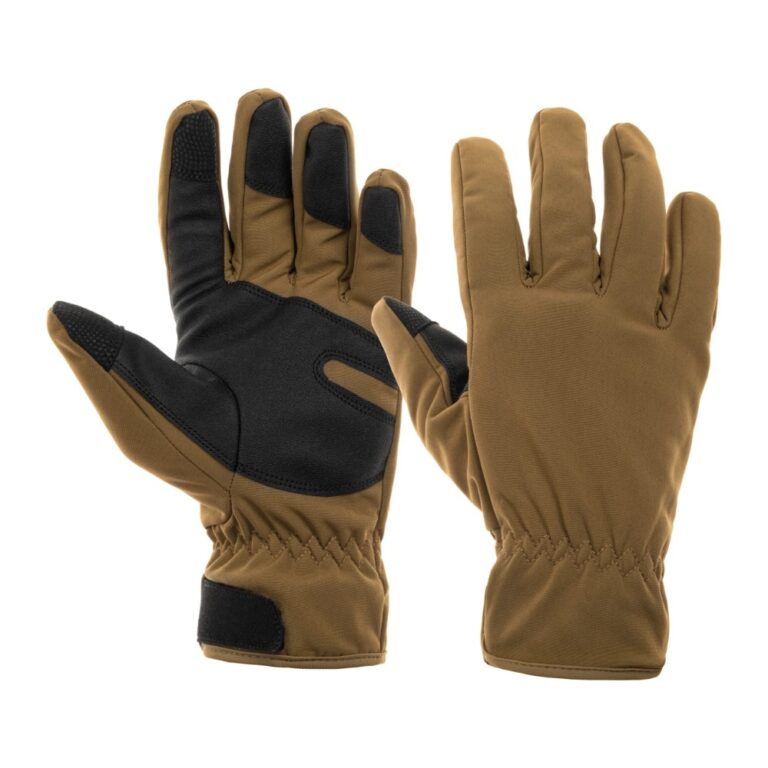 Invader Gear Softshell Sensor Gloves Softshell-handsker - M - Coyote