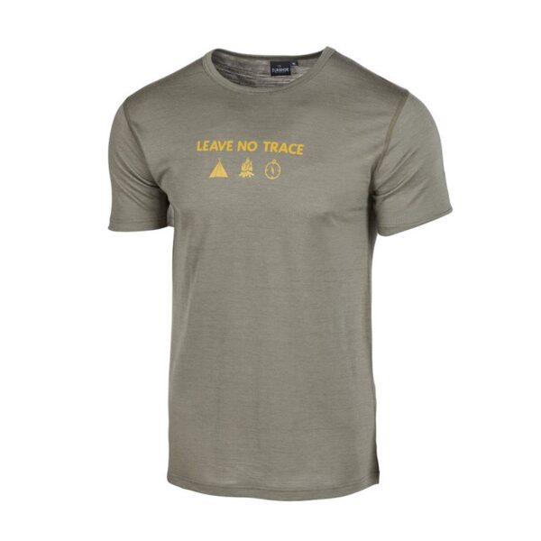 Ivanhoe Agaton Trace T-Shirt 100% uld, lichen green-2XL - T-Shirt, Polo-shirt