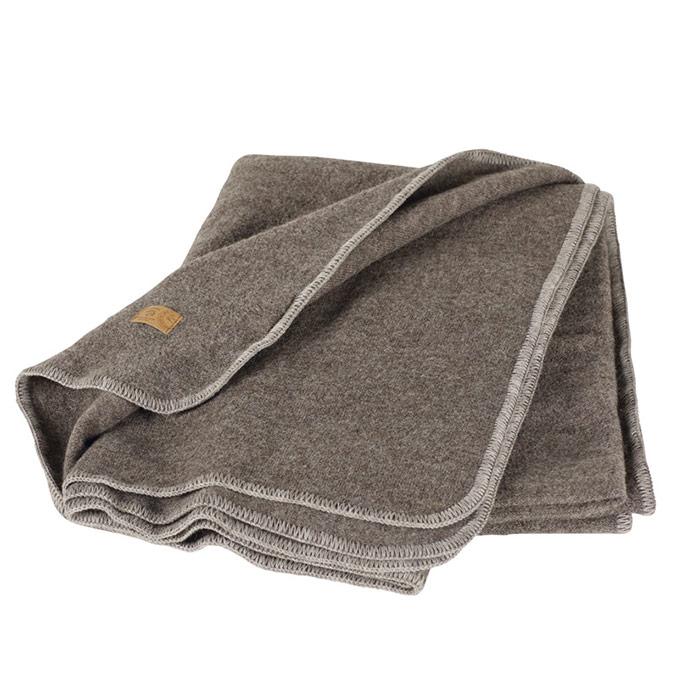 Ivanhoe NLS Blanket solid / uldtæppe-nutmeg - Tæppe / overtræk