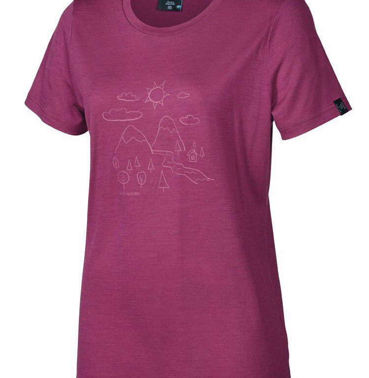 Ivanhoe UW Cilla Outdoor T-Shirt W Lilac Rose 46