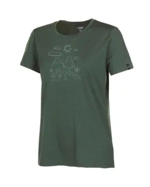 Ivanhoe UW Cilla Outdoor T-Shirt W Rifle Green 36