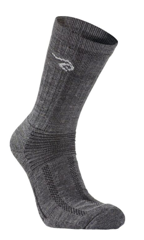 Ivanhoe Wool Trekking Strømper Grey Marl 35-38