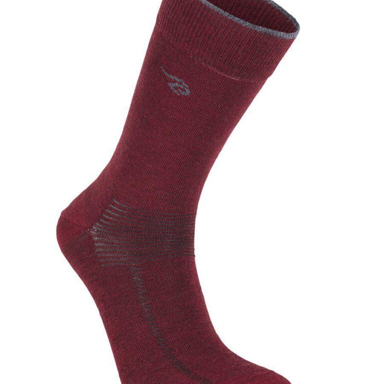 Ivanhoe Wool Trekking Strømper Wine 35-38