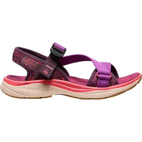 Keen Leiki Open-Toe Beigeal Kvinder / Damer, plum-36 - Sandaler