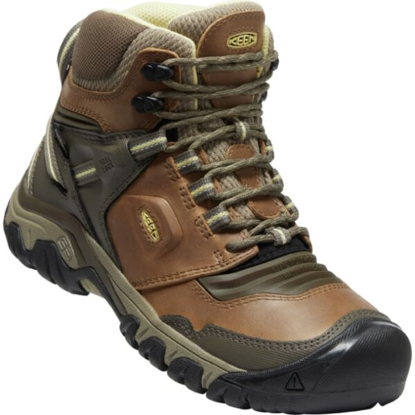 Keen Ridge Flex Mid WP Kvinder / Damer, safari/custard-36 - Vandrestøvler