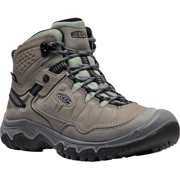 Keen Targhee IV Mid WP Kvinder / Damer, steel grey/lily pad-38 - Vandrestøvler