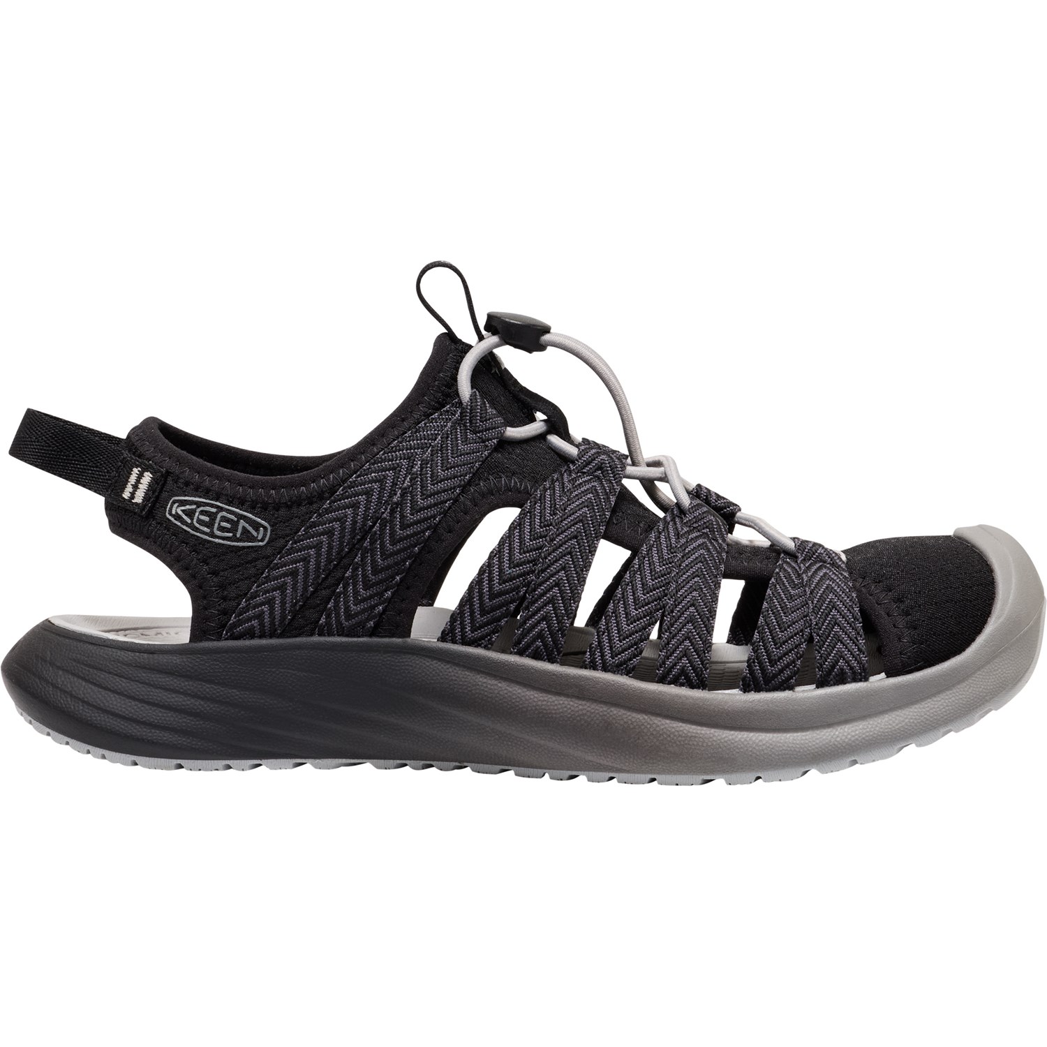 Keen Whisper Lite Dame EU 37½ Sort Sandaler