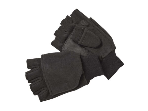 Kinetic Wind Stop Foldover Mitt Handsker Black M - Kinetic - Outdoor i Centrum