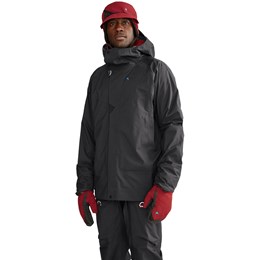 Klättermusen Brage 2.0 Jacket Herre L Grå/Sort Skaljakker