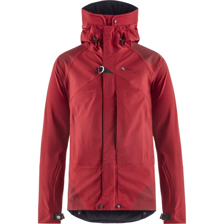Klättermusen Brede 2.0 Jacket Herre M Rød Skaljakker