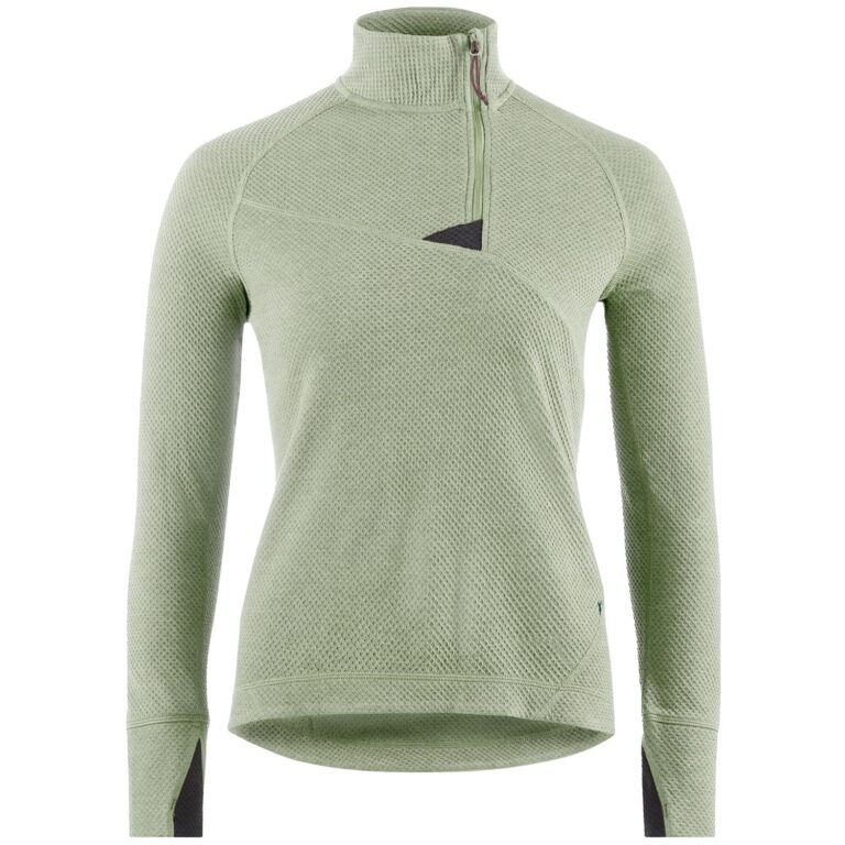 Klättermusen Huge Half Zip Sweater Dame M Grøn Trøjer & sweaters