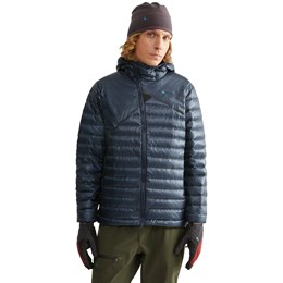 Klättermusen Lopt Hood Jacket Herre M Blå Dunjakker