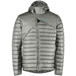 Klättermusen Lopt Hood Jacket Herre M Grå Dunjakker