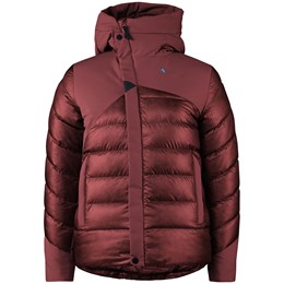 Klättermusen Rå Hood Jacket Dame M Rød Dunjakker