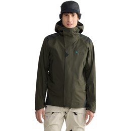 Klättermusen Svalinn Hood Jacket Herre S Grøn Skaljakker