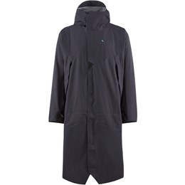Klättermusen Syr Hood Parka Unisex M Grå/Sort Skaljakker