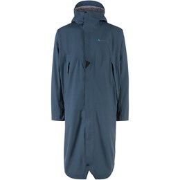 Klättermusen Syr Hood Parka Unisex S Blå Skaljakker