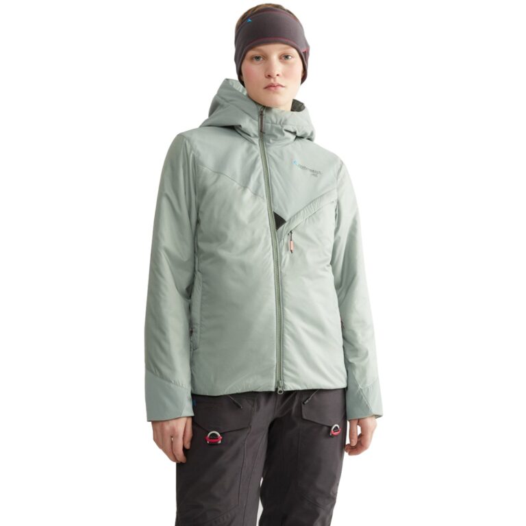 Klättermusen Urd Hood Jacket Dame L Grøn Fiberjakker