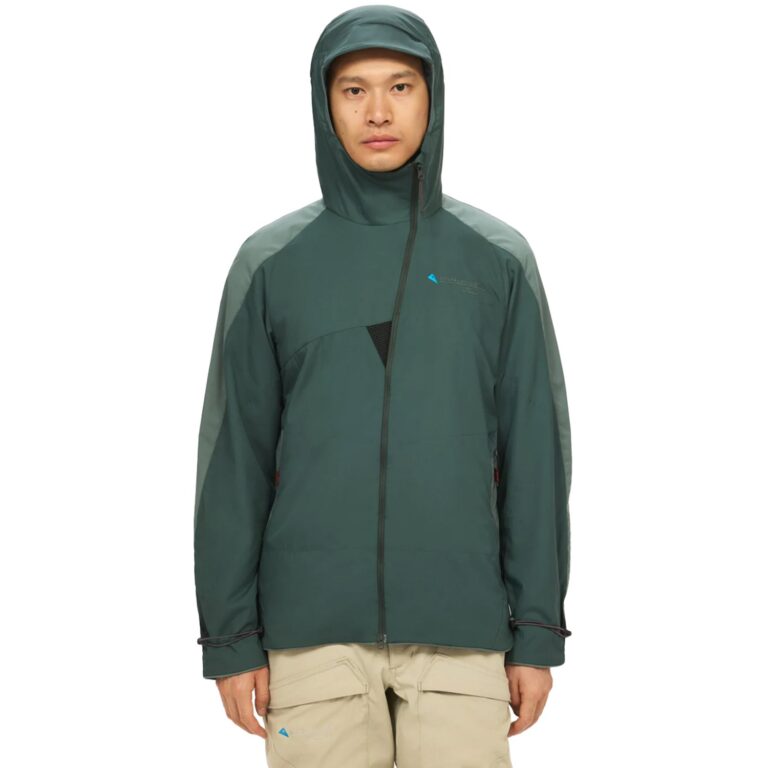 Klättermusen Vili Hood Jacket Herre L Blå Fiberjakker