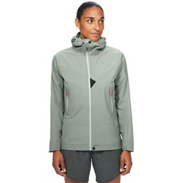 Klättermusen Vingtor Hood Jacket Dame M Grøn Skaljakker
