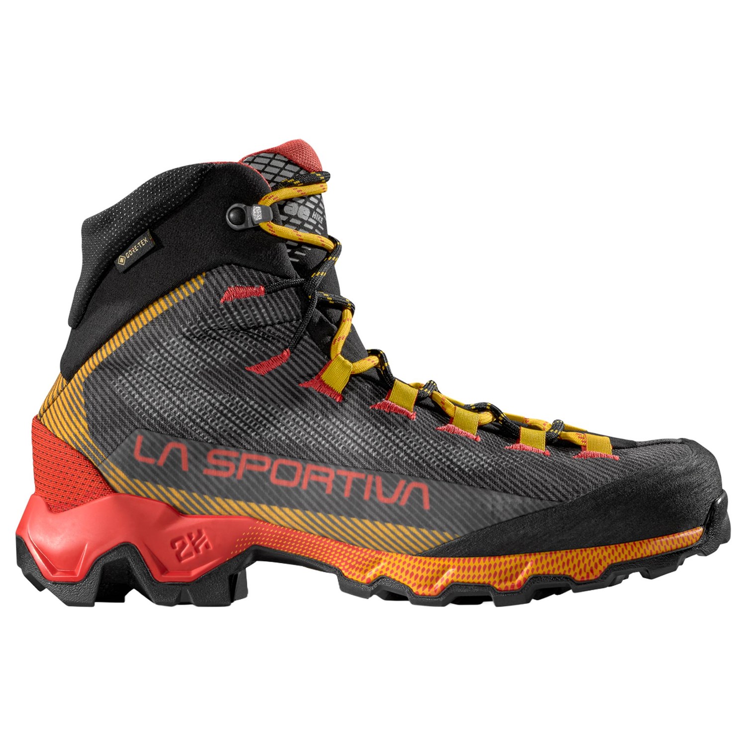 La Sportiva Aequilibrium Hike GTX Herre EU 42 Grå/Sort/Gul Vandrestøvler