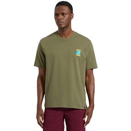 La Sportiva Moon Patch T-Shirt Herre M Grøn Korte ærmer