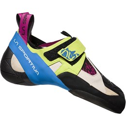 La Sportiva Skwama Klatresko Dame EU 40 Grøn/Blå/Hvid Klatresko