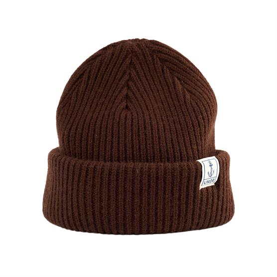 Lakor Merino Wool Beanie, Brown