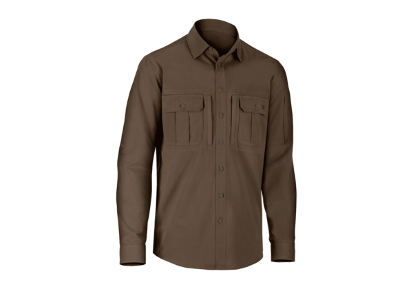 Langærmet skjorte | PICEA SHIRT LS - Ranger Green - CLAWGEAR - XS