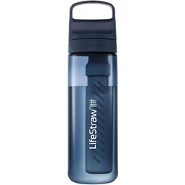 LifeStraw Go 0.65 ltr Drikkeflaske med Vandrensning Blå Drikkeflasker