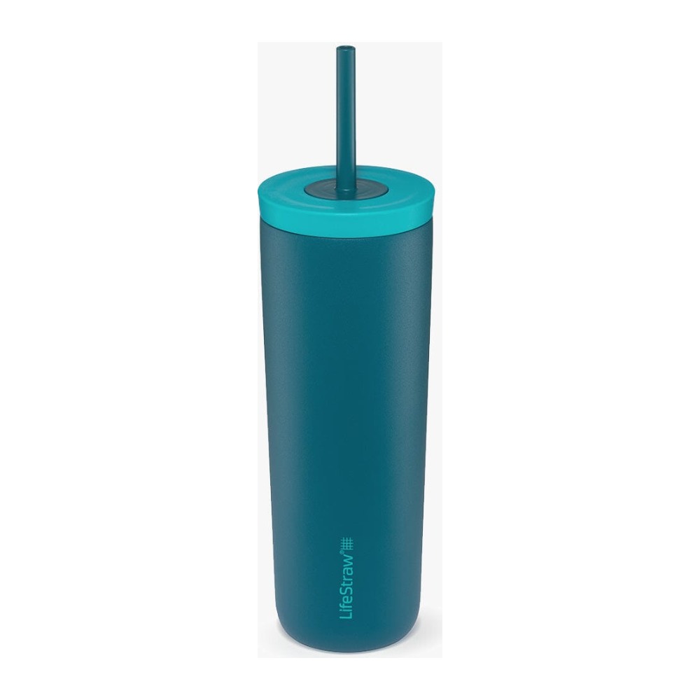 LifeStraw Go Series Tumbler 530 ml Krus med filter - Laguna Teal