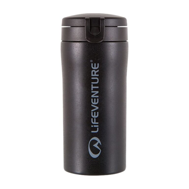 Lifeventure Flip-Top Thermal Mug Termokrus - Matt Black