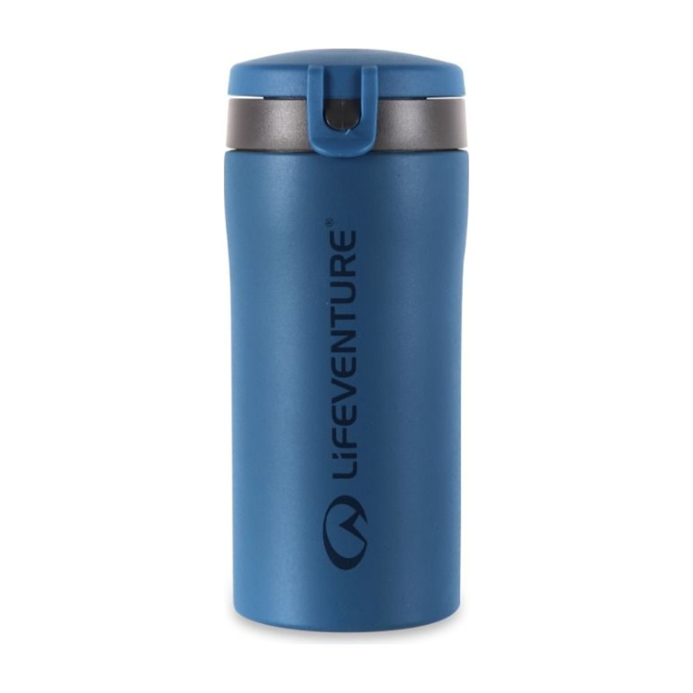 Lifeventure Flip-Top Thermal Mug Termokrus - Matt Cobalt