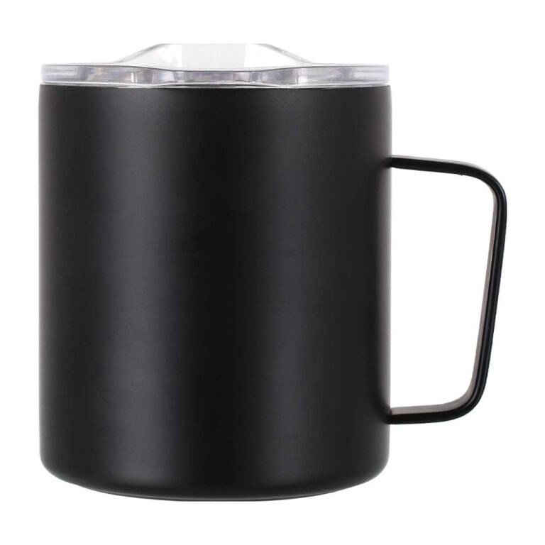 Lifeventure Insulated Mountain Mug Black Termokrus
