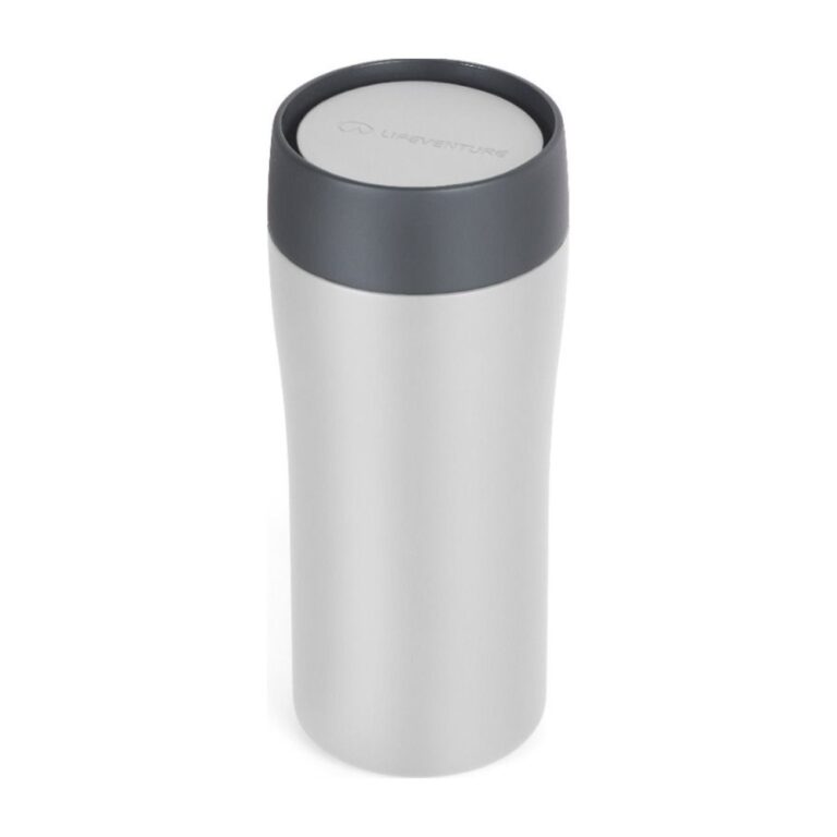 Lifeventure One-Touch Thermal Mug Termokrus - Light Grey