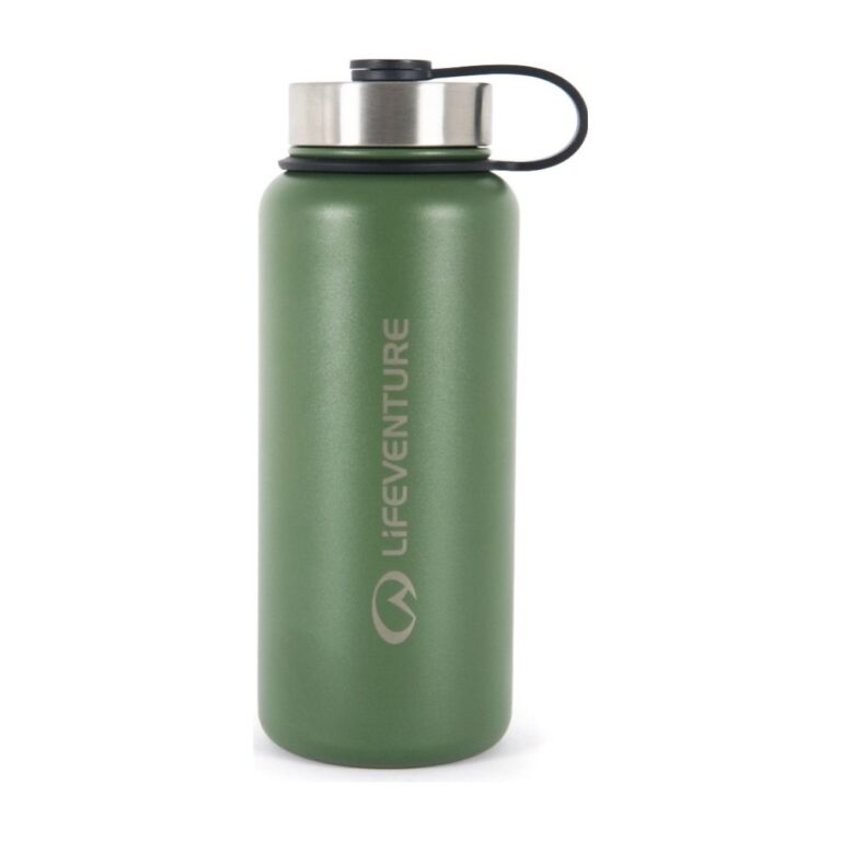 Lifeventure Stainless Steel Flask 1000ml Termoflaske - Khaki