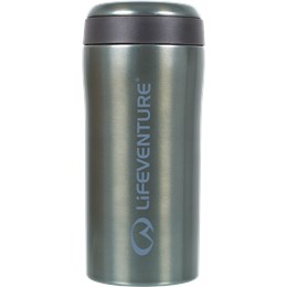 Lifeventure Thermal Mug Termokrus, 300 ml Grå/Brun Termokrus