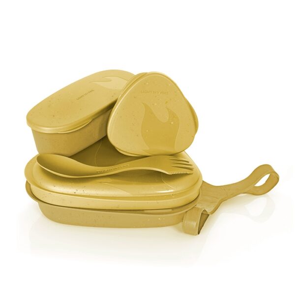 Light My Fire LunchKit BIO / spisesæt-musty yellow - Madlaving