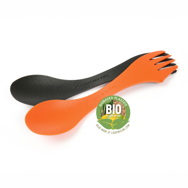 Light My Fire Spork medium BIO 2-pack rustyorange/slatyblack