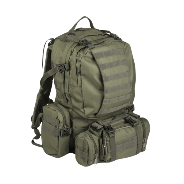 Lille vandrerygsæk 36L | OD DEFENSE PACK ASSEMBLY - MIL-TEC