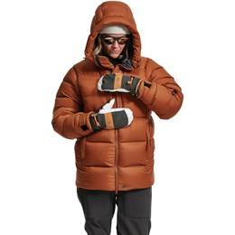 Lundhags Abisku Adventure Down Parka Dame M Brun Dunjakker